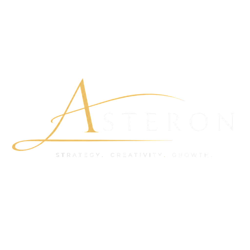 Asteron Logo with Tagline