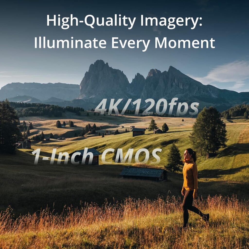 DJI Osmo Pocket 3 Vlogging Camera with 1″ CMOS & 4K/120fps Video